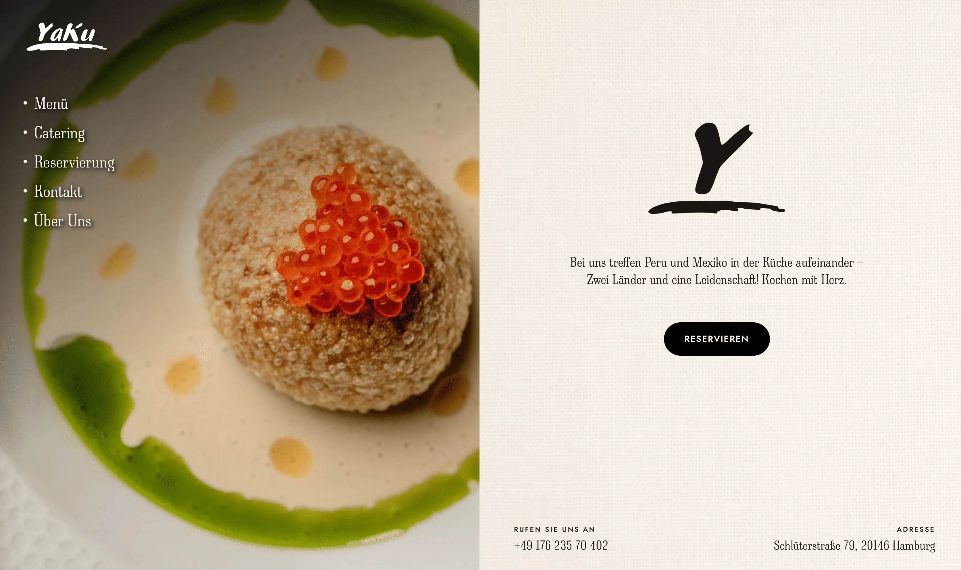 Yaku responsive website